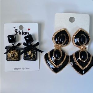 Dangle drop earrings